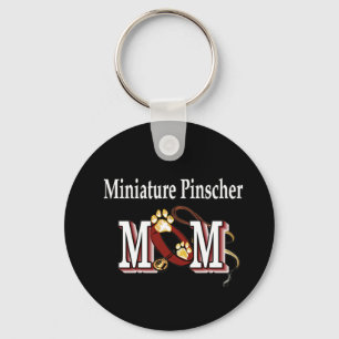 Miniature Pinscher Mama Geschenke Schlüsselanhänger
