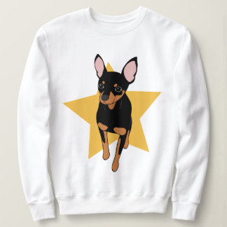 Miniature Pinscher Min Pin Super Star Sweatshirt
