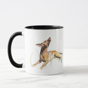 Miniature Pinscher Tasse, Hundemama Kaffee Tasse