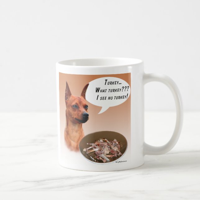 Miniature Pinscher Türkei Kaffeetasse (Rechts)