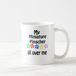 Miniature Pinscher Walking Design Kaffeetasse