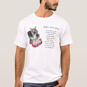 Miniature Schnauzer Art Ohrts T-Shirt