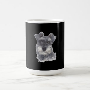 Miniature Schnauzer Dog - Aquarell Art Dog Geschen Kaffeetasse