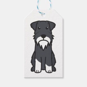 Miniature Schnauzer Dog Cartoon Geschenkanhänger