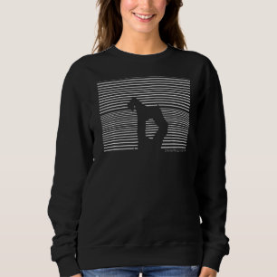 Miniature Schnauzer Dog Liebe Sweatshirt