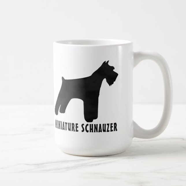 Miniature Schnauzer Kaffeetasse (Rechts)