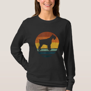 Miniature Schnauzer Mini Vintag Retro Hund Mama Va T-Shirt