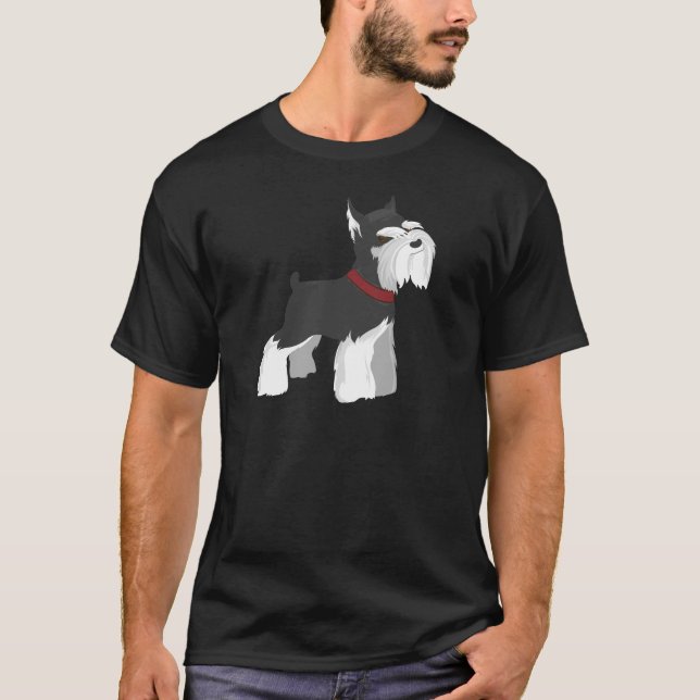 Miniature Schnauzer Shirt (Vorderseite)