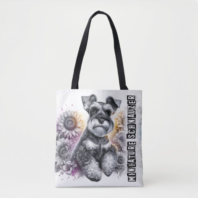 Miniature Schnauzer Tasche (Vorderseite)