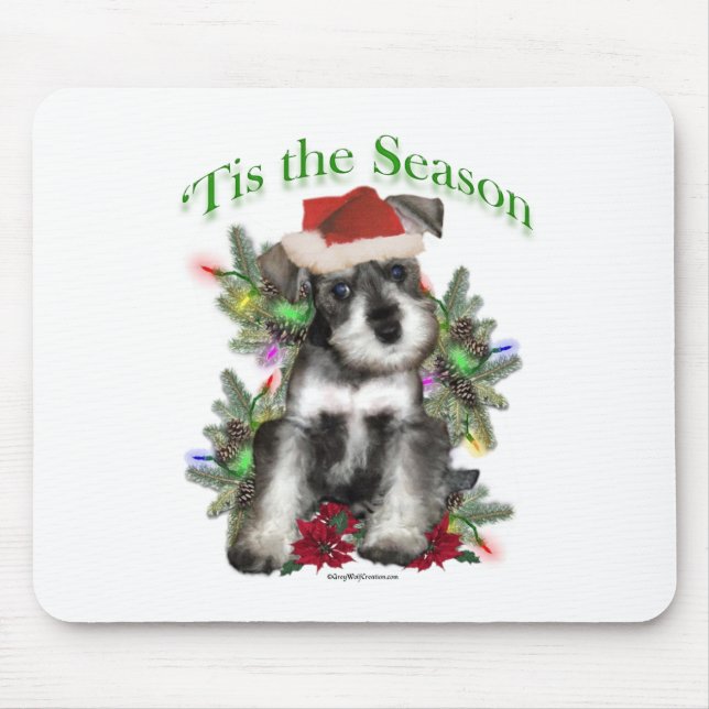 Miniature Schnauzer "Tis Mousepad (Vorne)