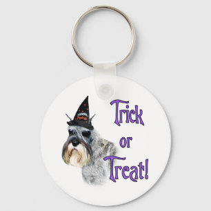 Miniature Schnauzer Trick Schlüsselanhänger