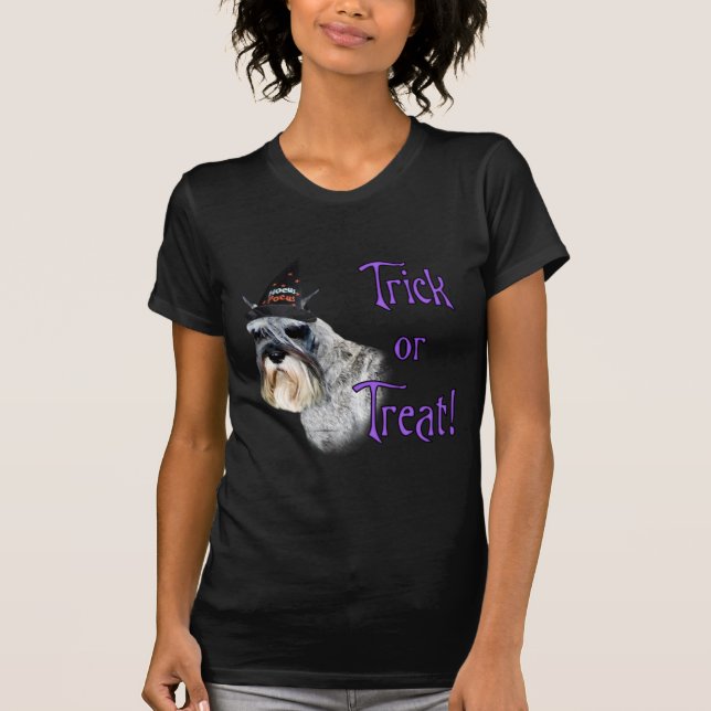 Miniature Schnauzer Trick T-Shirt (Vorderseite)