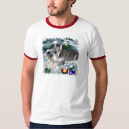 Miniature Schnauzer Weihnachtsgeschenke T-Shirt