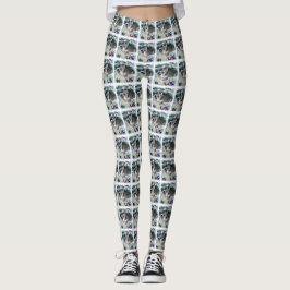 Miniature Schnauzer Weihnachtszeit Leggings