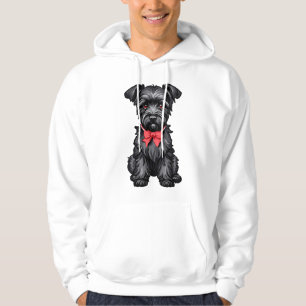 Miniature Schnauzer Welpe Hoodie