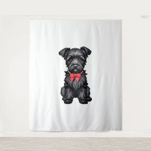Miniature Schnauzer Welpe Wandteppich
