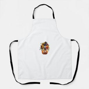 Miniature Schnauzers Dog Pumpkin T - Shirt Hallowe Schürze