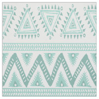 Miniaturgrünes Tribal Geometrisches Muster