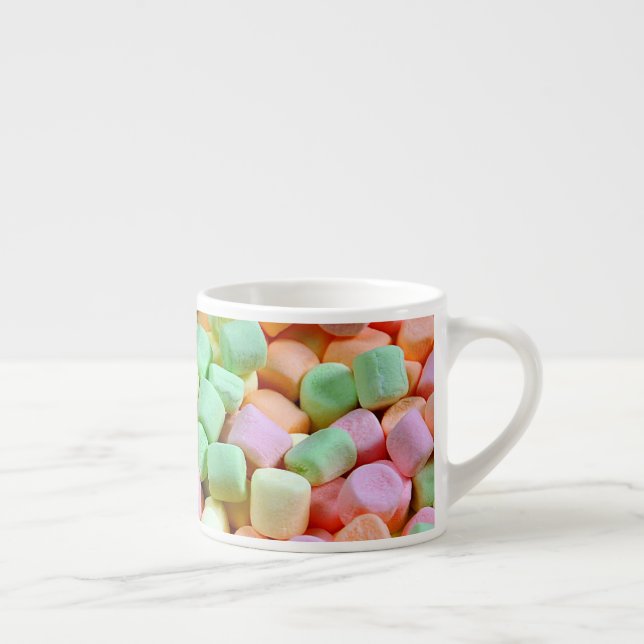 Miniaturmarshmallows Espressotasse (Rechts)