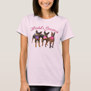 MiniaturPinscher bestste MAMA T-Shirt