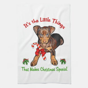 Miniaturpinscher Geschirrtuch