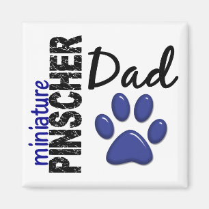 Miniaturpinscher-Vater 2 Magnet