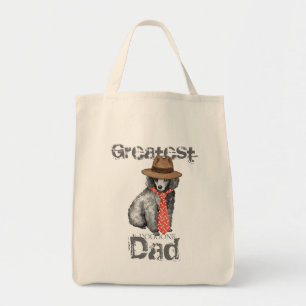 Miniaturpoodle-Vater Tragetasche