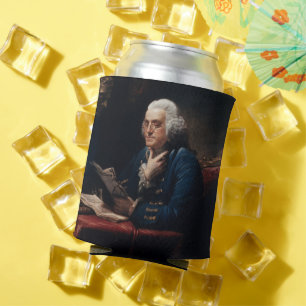 Miniaturporträt Benjamin Franklin im Weißen Haus Dosenkühler
