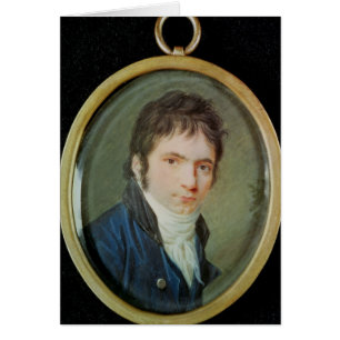 Miniaturporträt von Ludwig van Beethoven, 1802