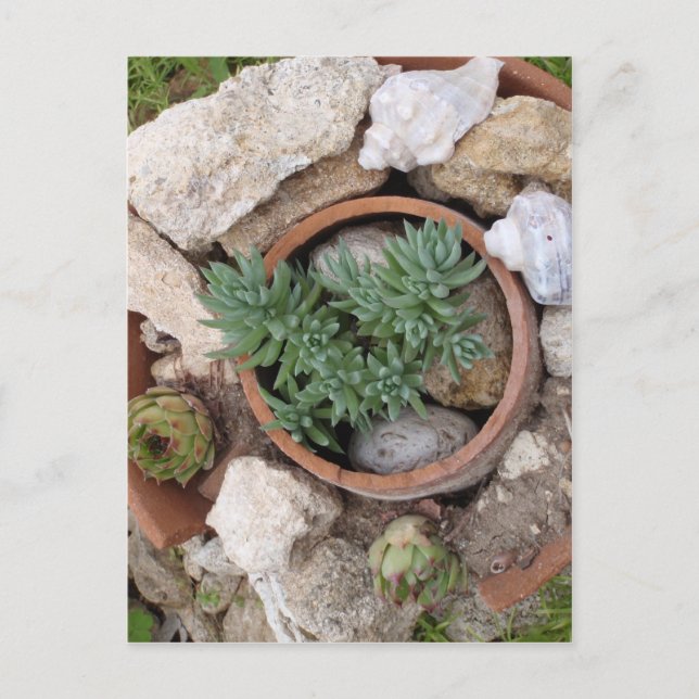 Miniaturrockery Postkarte (Vorderseite)