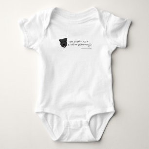 Miniaturschnauzer Baby Strampler