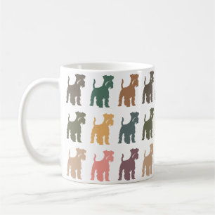 Miniaturschnauzer-Hund Retro-Haustierliebhaber-Ges Kaffeetasse