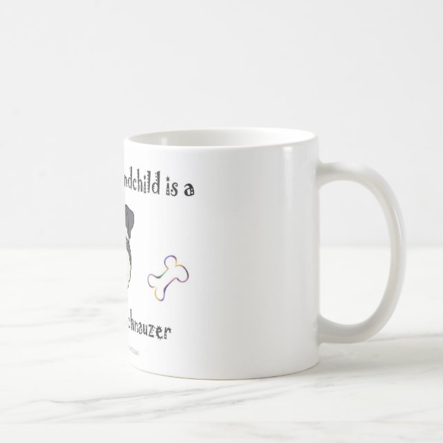Miniaturschnauzer Kaffeetasse (Rechts)