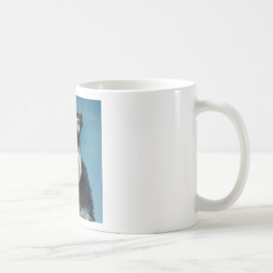 Miniaturschnauzer-Wasserfarben-Kunstmalerei Kaffeetasse