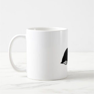 Miniaturschnuazuer-Cartoon Kaffeetasse