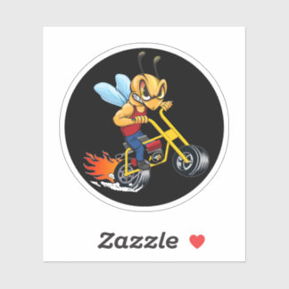 Minibike Newbee Pull Starsticker Aufkleber