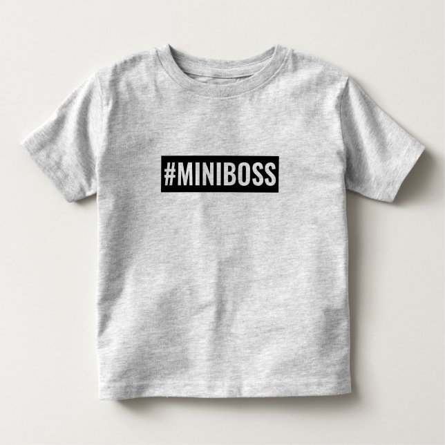#MINIBOSS KLEINKIND T-SHIRT (Vorderseite)