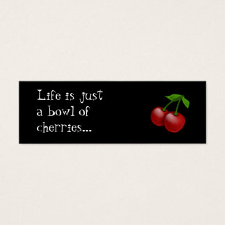 MiniCard Cheerbombe : Bowl of Cherries