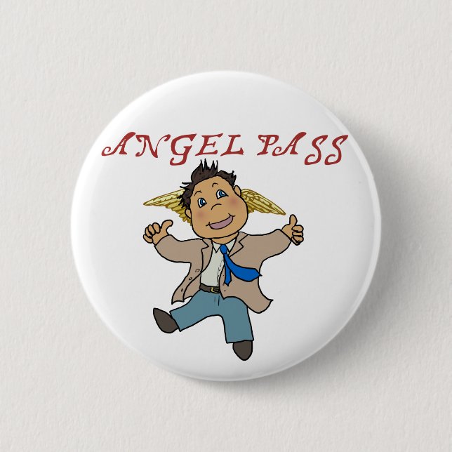 MiniCastiel Engel Button (Vorderseite)