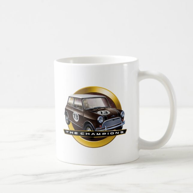 MiniCooper S Braun Kaffeetasse (Rechts)