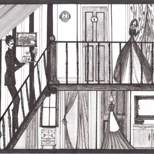 Minie Ball #2 Dreifach Gefaltete Urlaubskarte (Von Creator hochgeladen)