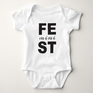 Minifeminist Baby Strampler