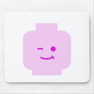 Minifig, der Kopf fertigen blinzelt vorbei, mein Mousepad