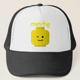 MINIFIG KOPF TRUCKERKAPPE