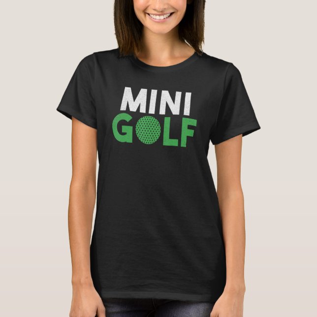 Minigolf T-Shirt (Vorderseite)