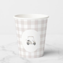 Minigolfdusche Pappbecher