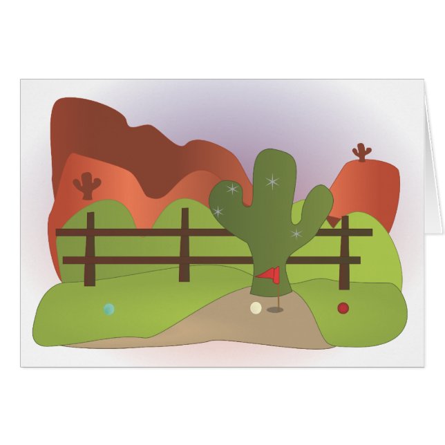 Minigolfplatz Nr.17 (Vorderseite (Horizontal))