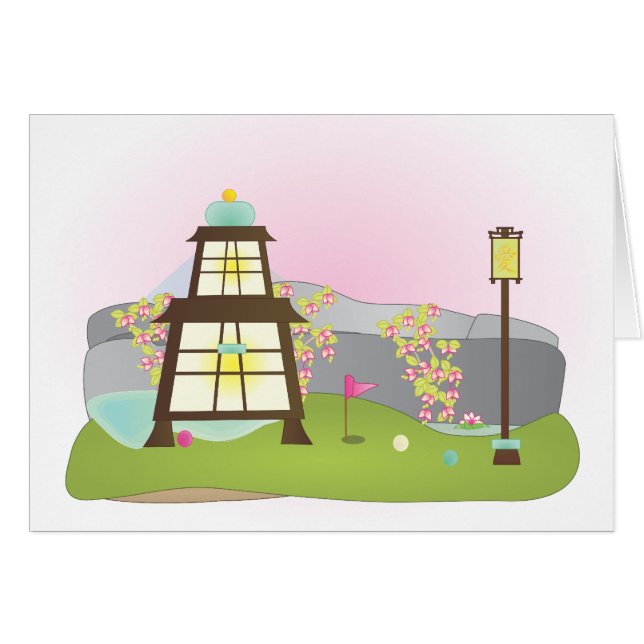 Minigolfplatz Nr.6 (Vorderseite (Horizontal))