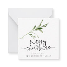 Minigröße | Foliage Frohe Weihnachtskarte