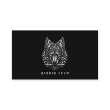 Minilogo professioneller Herrenbarbier-Salon Silve